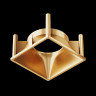 Рамка декоративная MAYTONI ALFA LED матовое золото C065-01MG