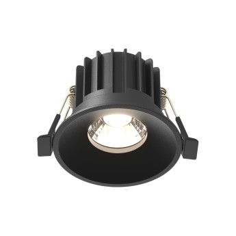 Встраиваемый светильник MAYTONI ROUND DL058-12W-DTW-B