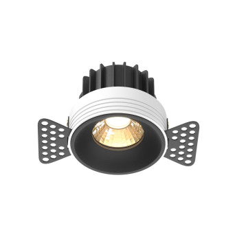 Встраиваемый светильник MAYTONI ROUND DL058-12W2.7K-TRS-B